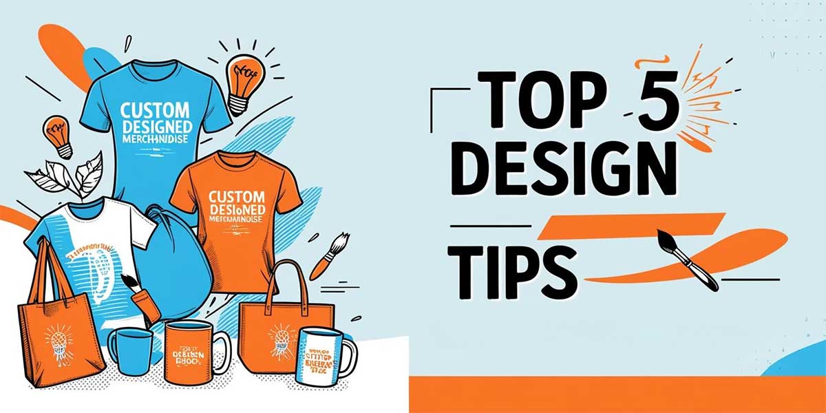 Top 5 Design Tips to Make Your Merchandise Stand Out