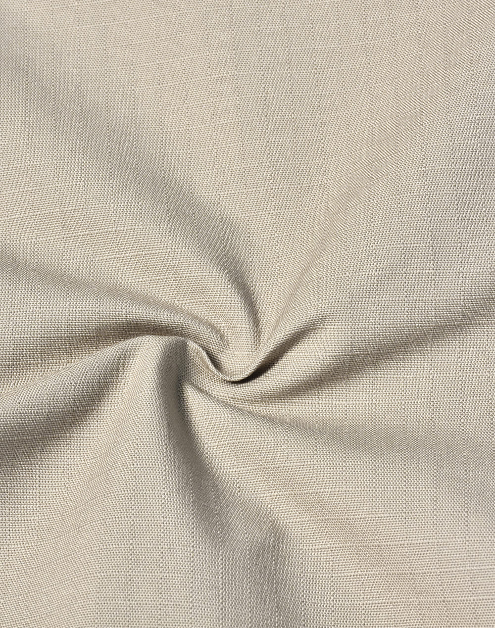 A close-up of rip-stop fabric in a light beige hue, showing its texture and pattern. The fabric is soft and durable.