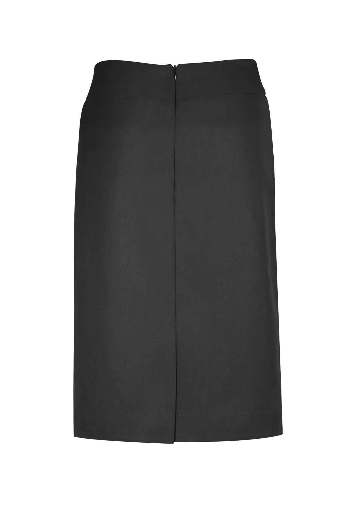 A women's black lined skirt with a relaxed fit and a back zipper. It features a simple design and no visible logos.