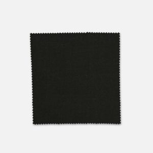 A swatch of dark green fabric, showing a textured surface ideal for men's suiting.