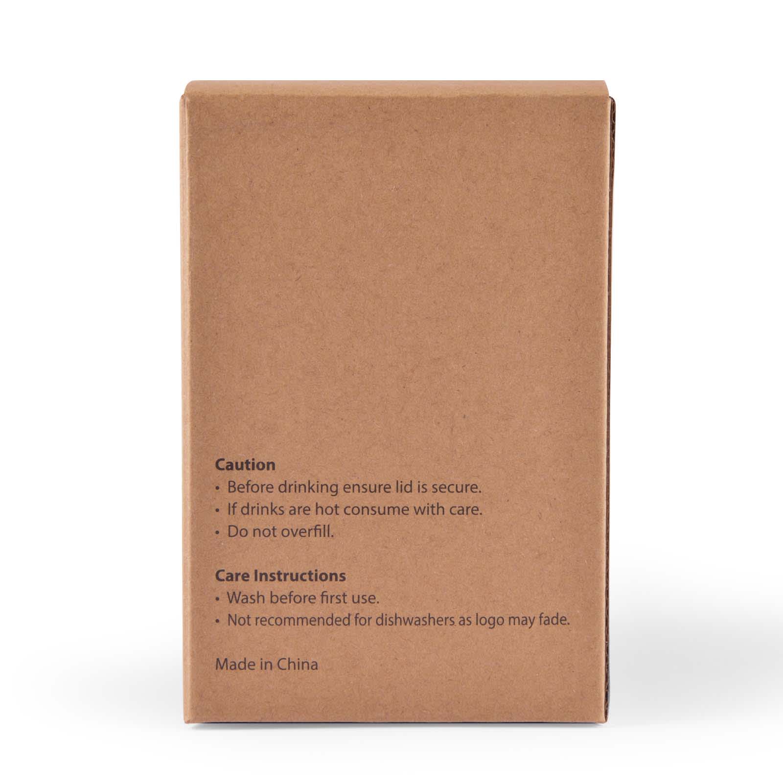 A brown cardboard box containing instructions, labeled as 
