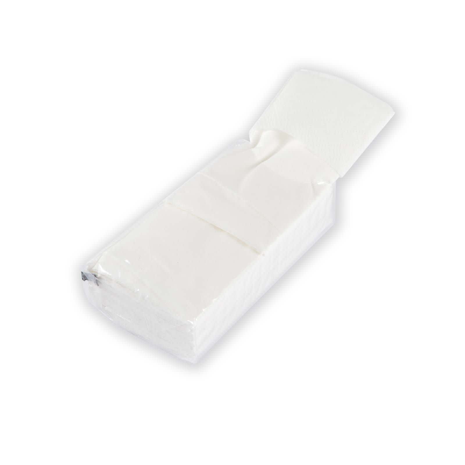 A pack of pocket tissues containing 10 individual tissue packs, all neatly sealed in plastic.