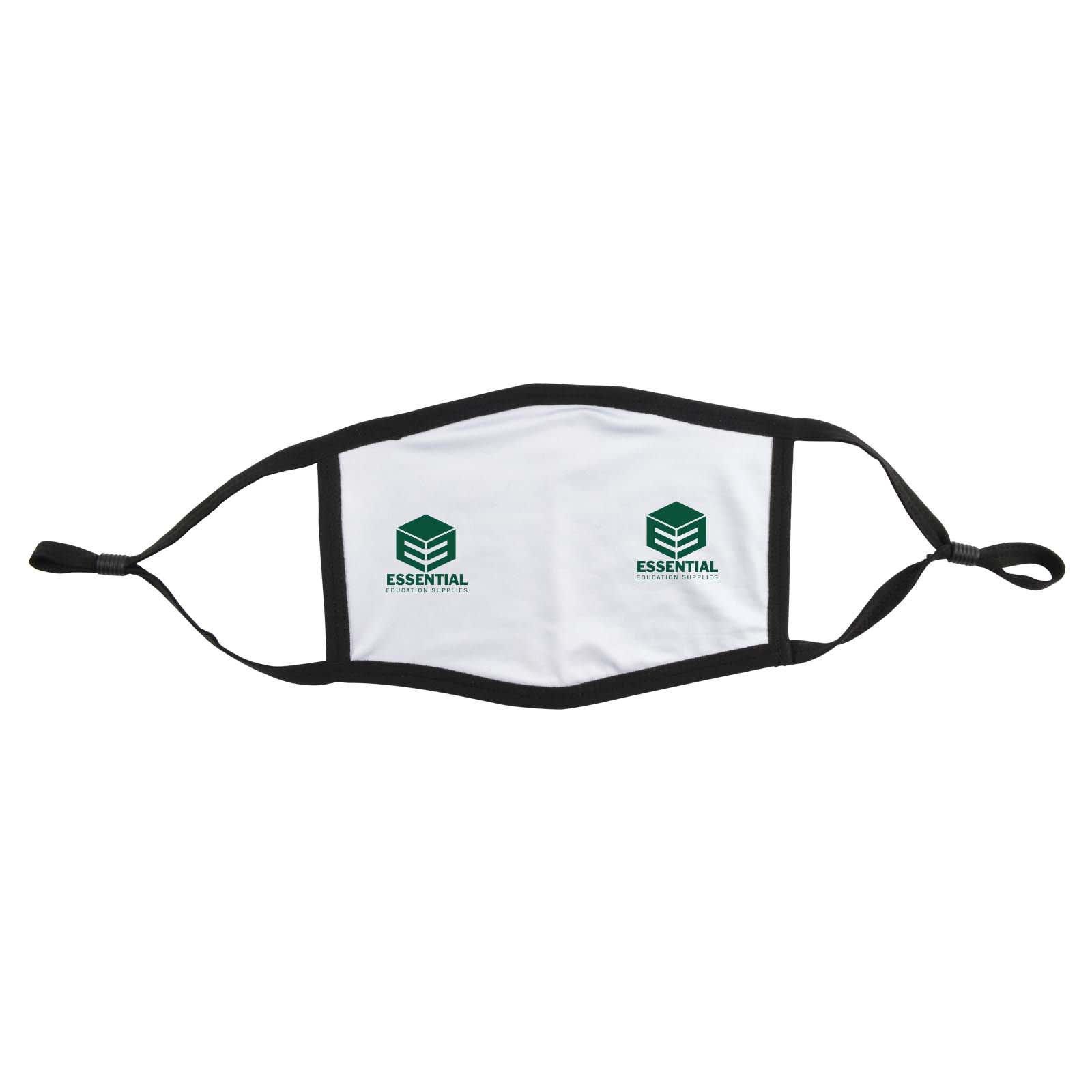 A cotton face mask featuring the word 