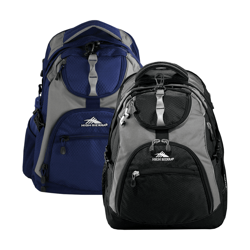 A blue and grey High Sierra Access 17