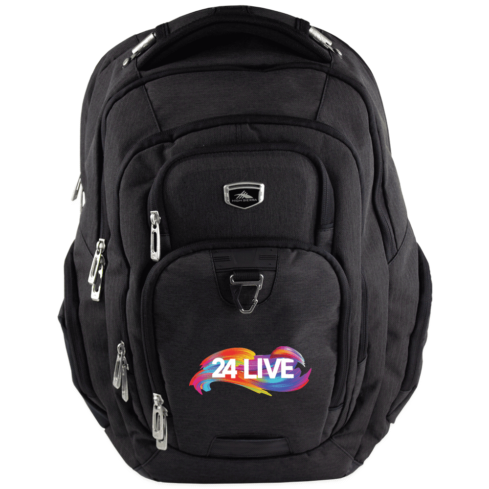 A black High Sierra Elite Eco RPET 17