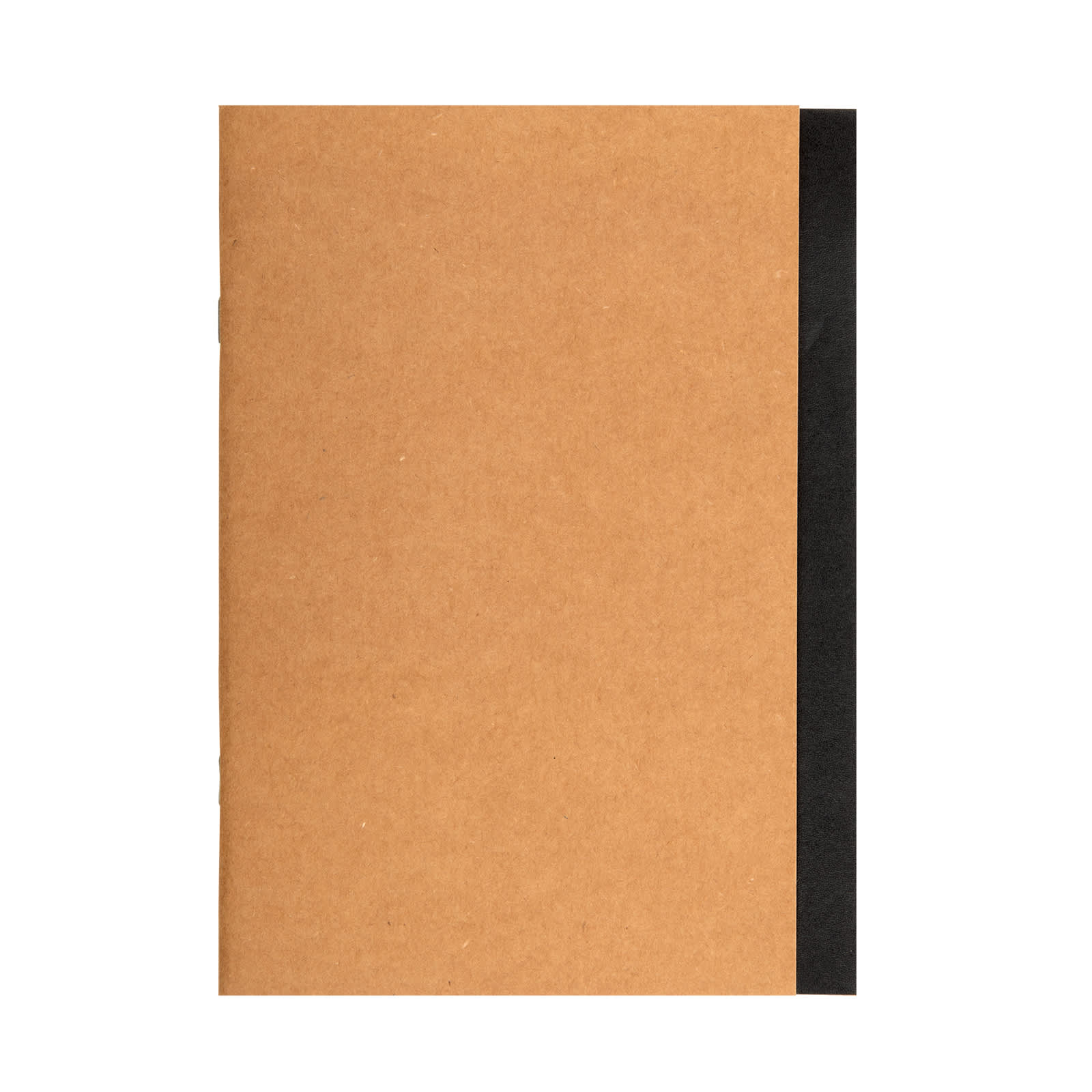 A Tourist A5 Notebook featuring a brown kraft cover with a black spine. Suitable for office and business use.
