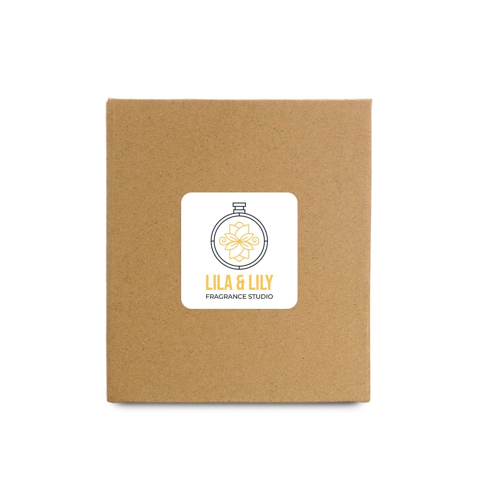 A large frosted glass candle with a light wooden lid, featuring a minimalist design.