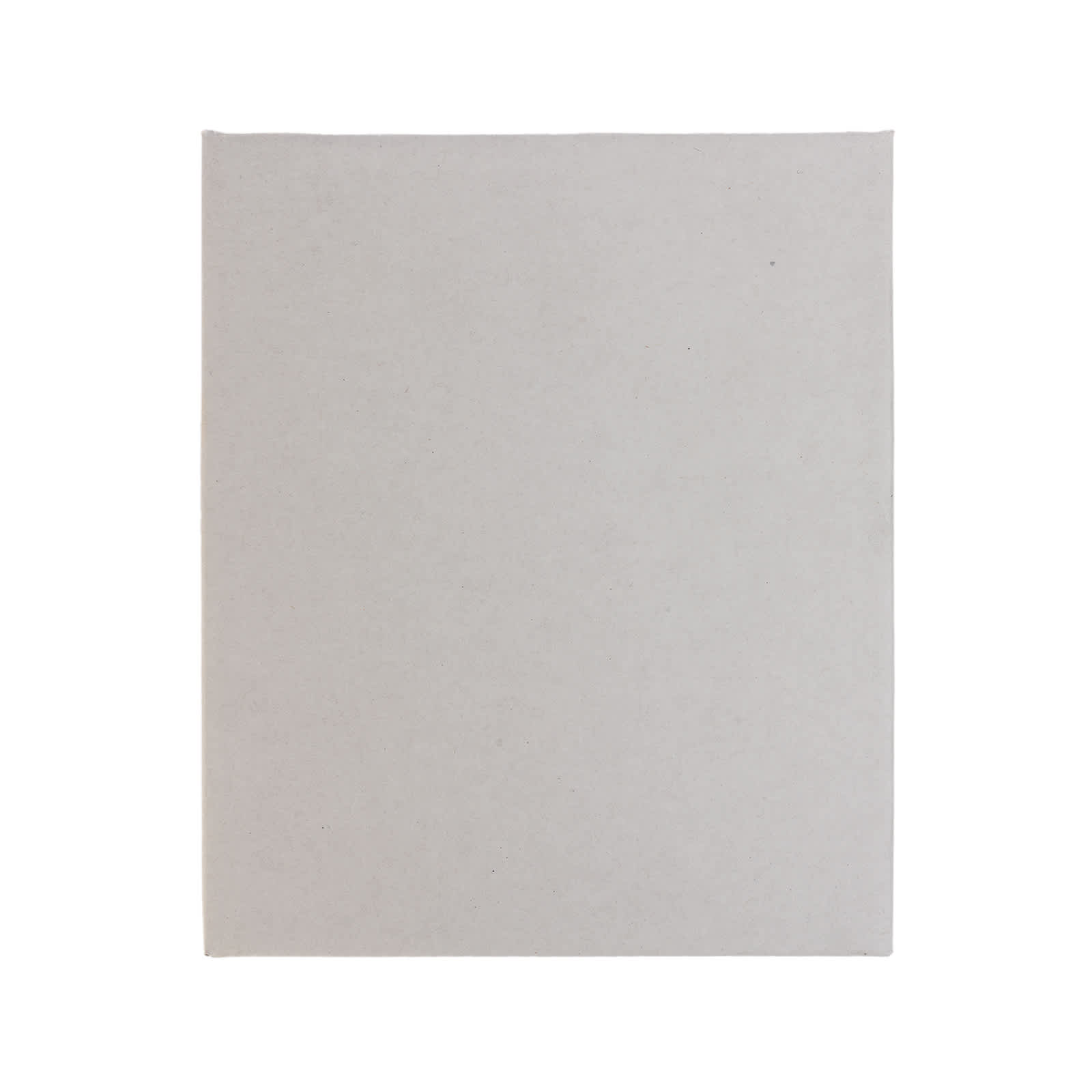 A flat, blank grey card with a smooth surface, suitable for various uses.