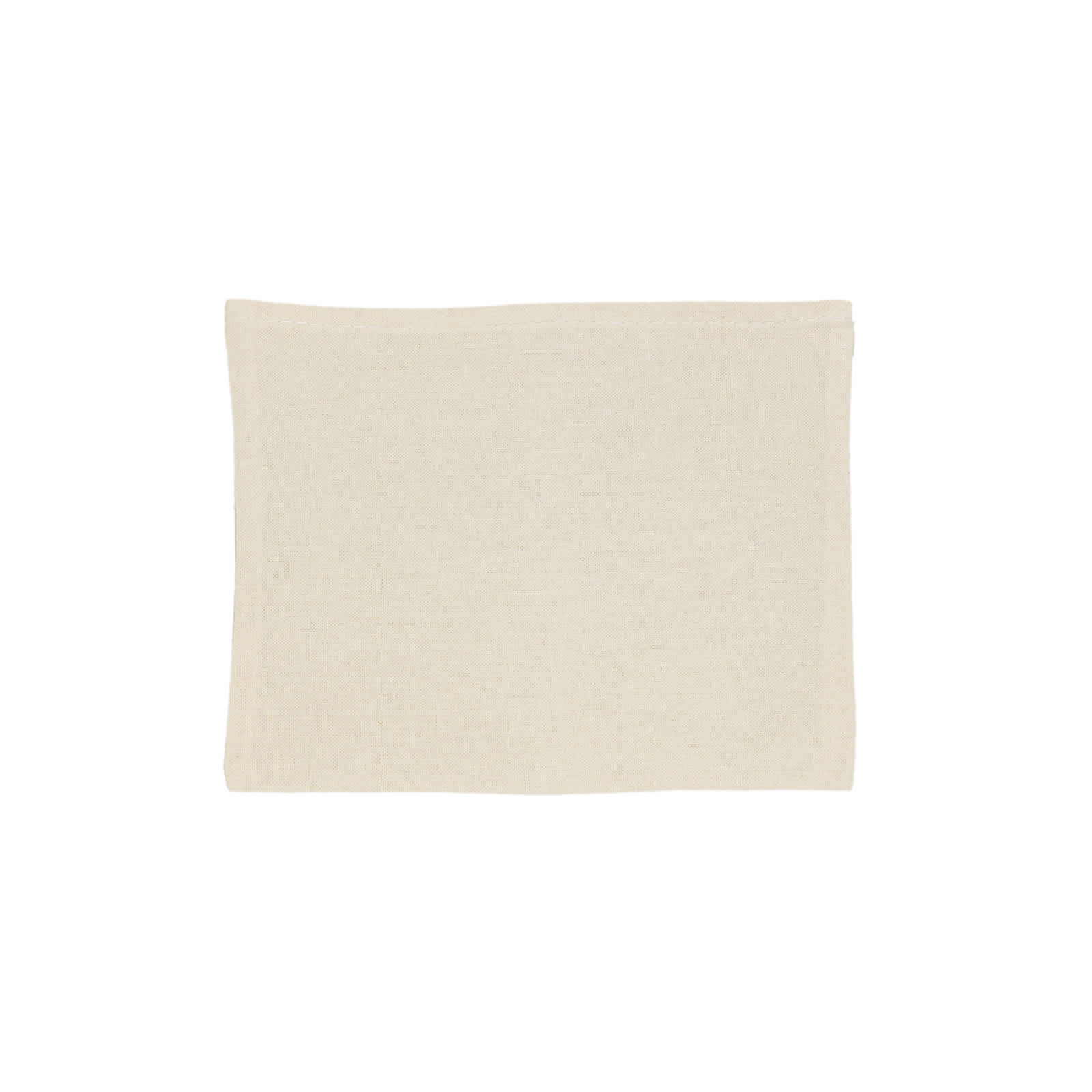 A beige folding calico tote bag with a simple design and no visible branding.