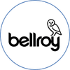 Bellroy accessories and carry goods brand logo with owl icon on a white background.