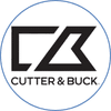 Cutter & Buck brand logo inside a circular frame on a white background.
